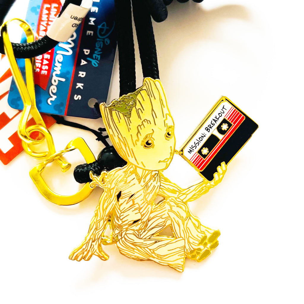 Disney Marvel Cast Exclusive Teen Groot Guardians of the Galaxy Lanyard
