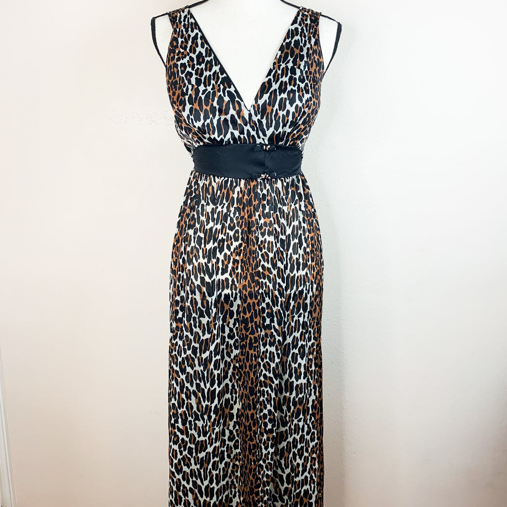 Vintage Vanity Fair Tricot Cheetah Intimates