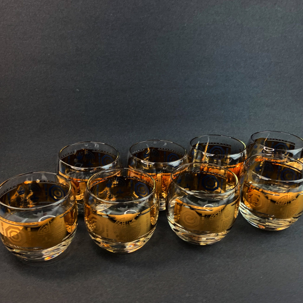 Vintage Mid Century Roly Poly Culver MCM Glasses