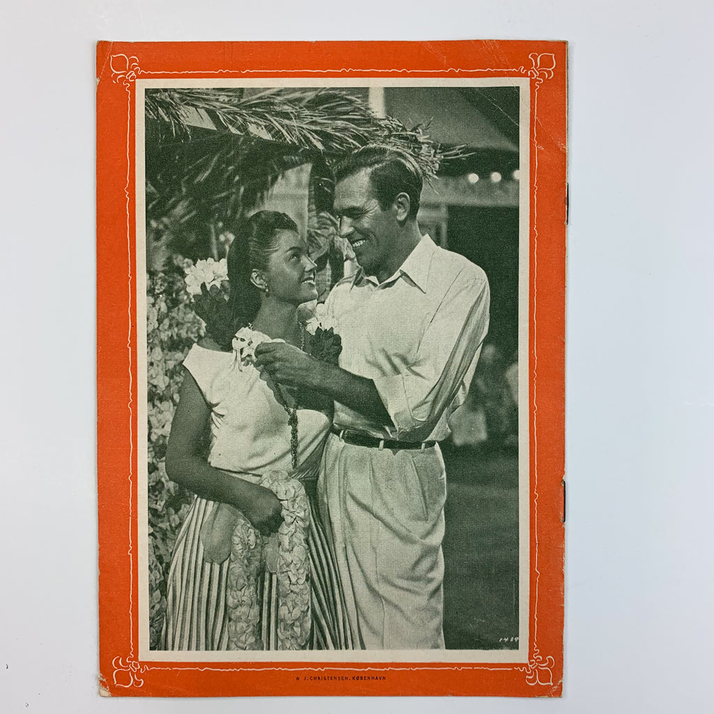 Kaerlighed PA Tahiti Esther Williams Howard Keel Movie Program