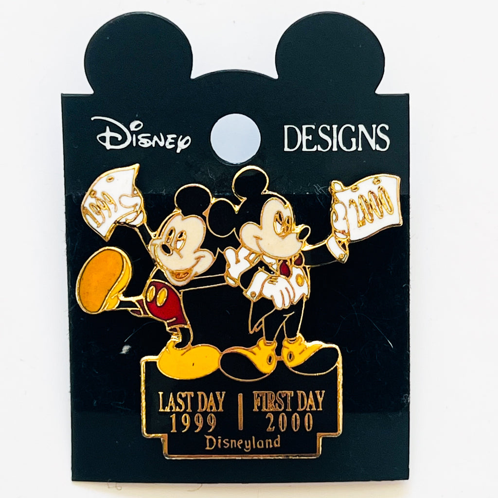 Disney Walt Disney World Mickey Last 1999/First Day 2000 Pin