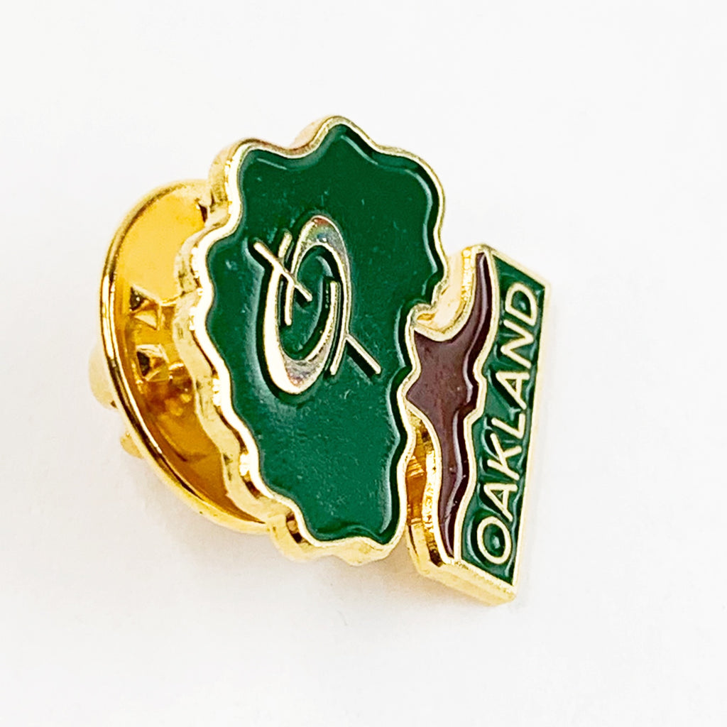 Oakland Gyro Tree Shape Lapel Hat Pin