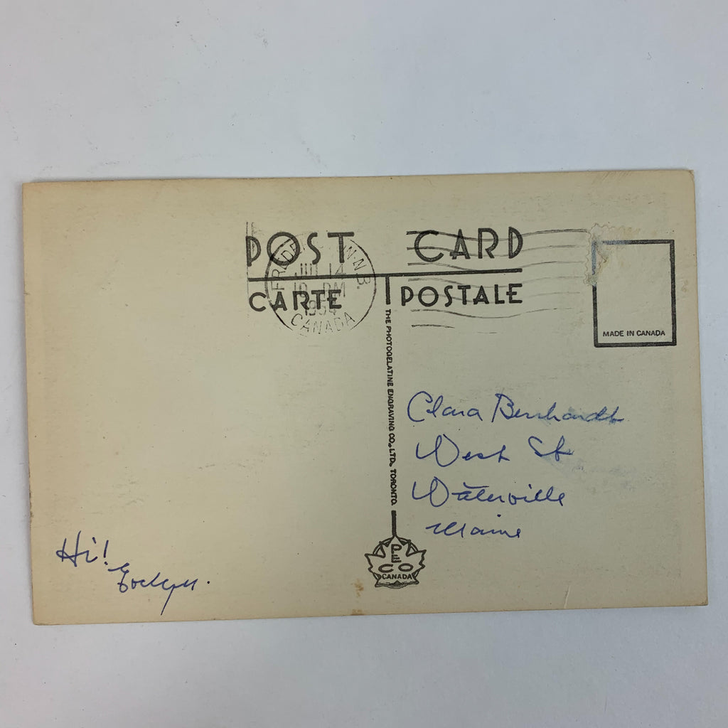 Christ Church Cathedral Fredericton New Brunswick Postcard