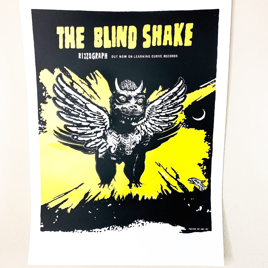 The Blind Shake Amy Jo Rock Roll Concert Poster