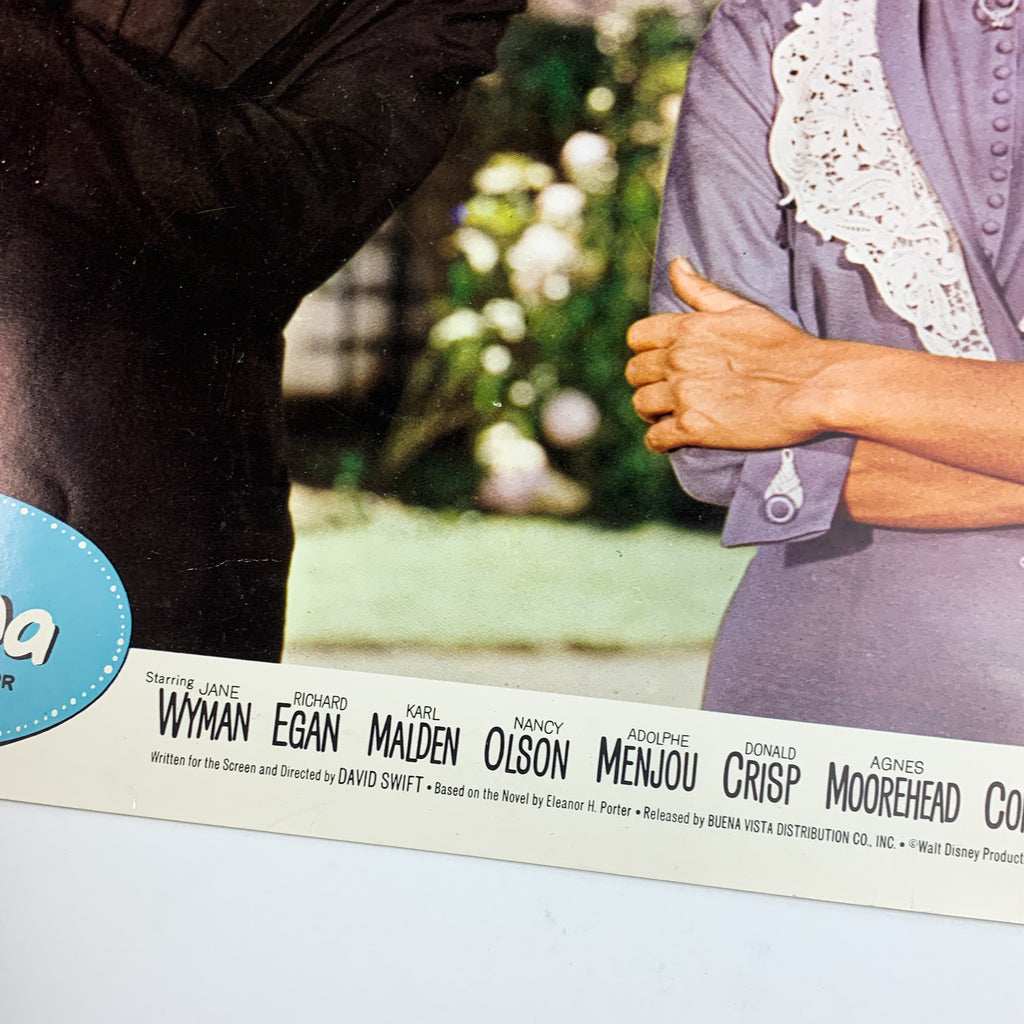 Walt Disney Pollyanna Technicolor Jane Wyman Movie Lobby Card