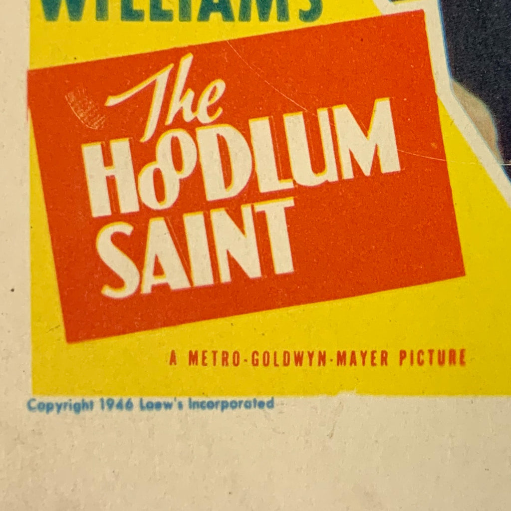 The Hoodlum Saint 1946 William Powell Esther Williams MGM Movie Actress Lobby