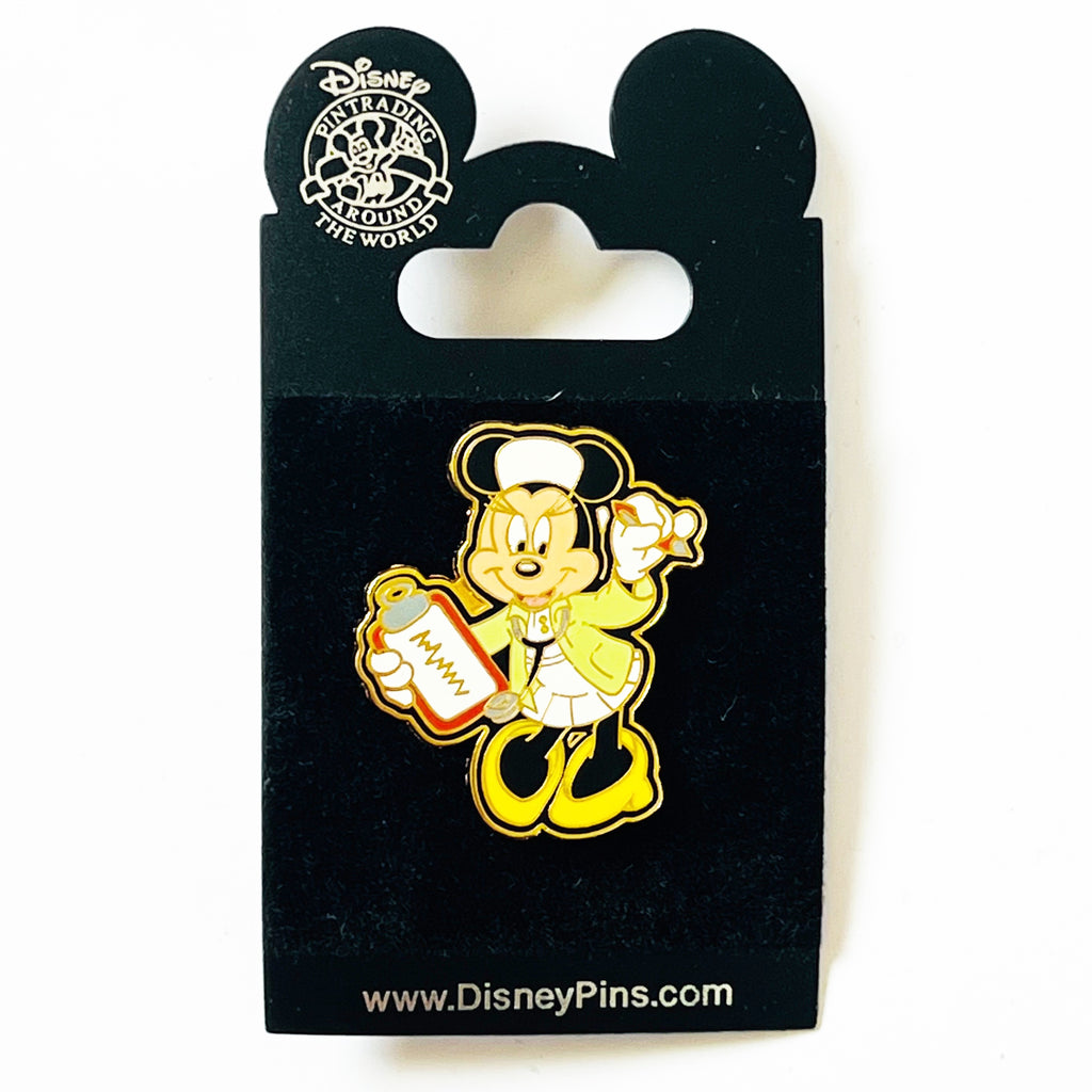 Disney Nurse Minnie Mouse with Clipboard Pin