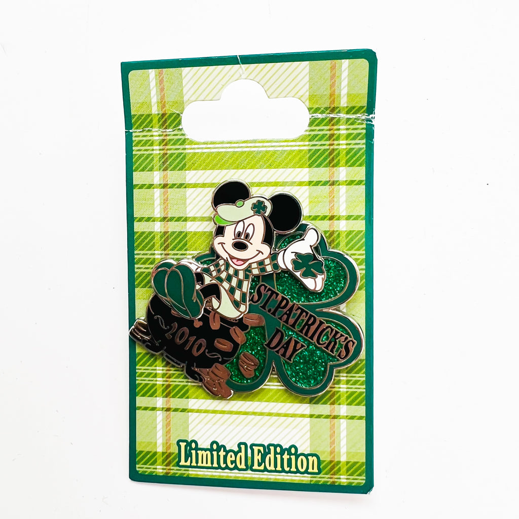 Disney St. Patrick’s Day 2010 Mickey Mouse Limited Edition Pin