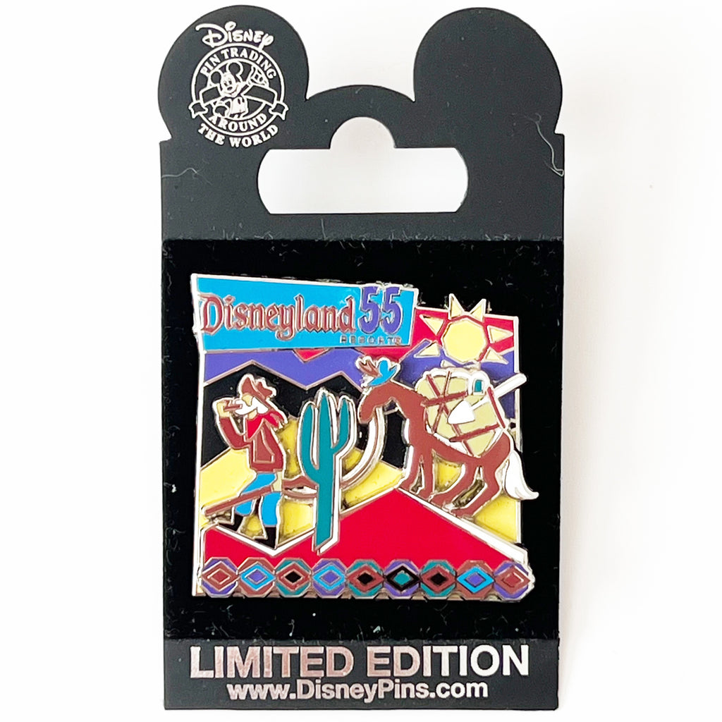 Disneyland 55th Anniversary Cast Exclusive Retro Pack Mules Pin