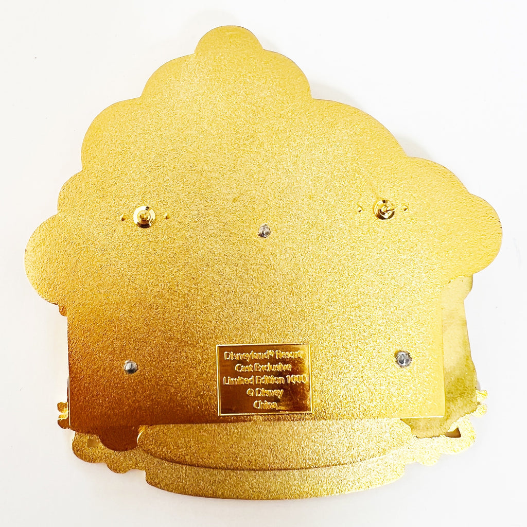 Disneyland DLR 50th Anniversary Cast Exclusive Jumbo Jeweled Castle LE 1000 Pin