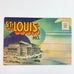 Vintage Fold-Out Postcard View Book ST. LOUIS, MISSOURI Postcards
