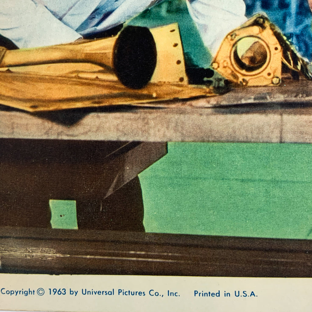 1963 A Gathering Of Eagles Rock Hudson Movie Lobby Card