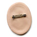 Vintage Lady Oval Brooch Pin