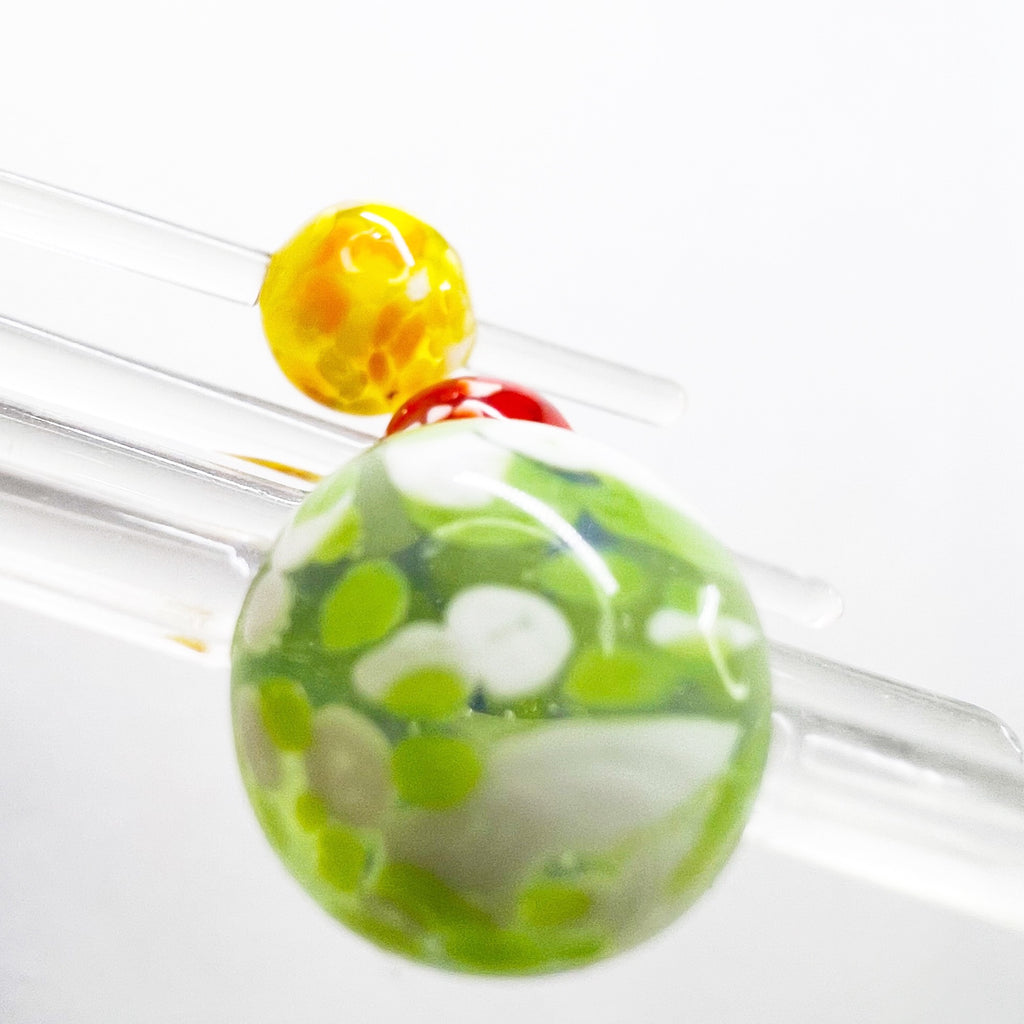 Vintage Cocktail Glass Swizzle Sticks