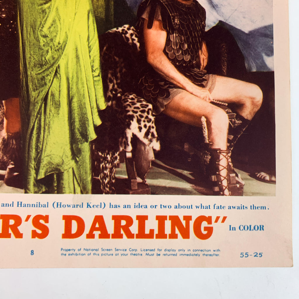 Jupiter's Darling 1955 MGM Cinemascope Esther Williams Lobby Card