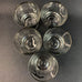 Set of 5 Wild Game Birds Barware Rock Glasses MCM