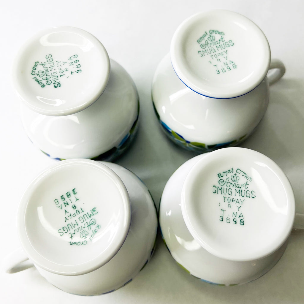Vintage Royal Crown Arnart Smug Mugs