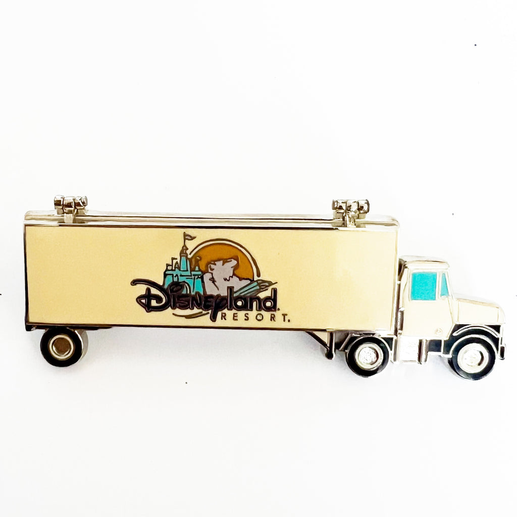 Disneyland Resort Logo DLR Truck Mickey Daisy Goofy Pluto Hinged FAB 6 Cast LE Pin