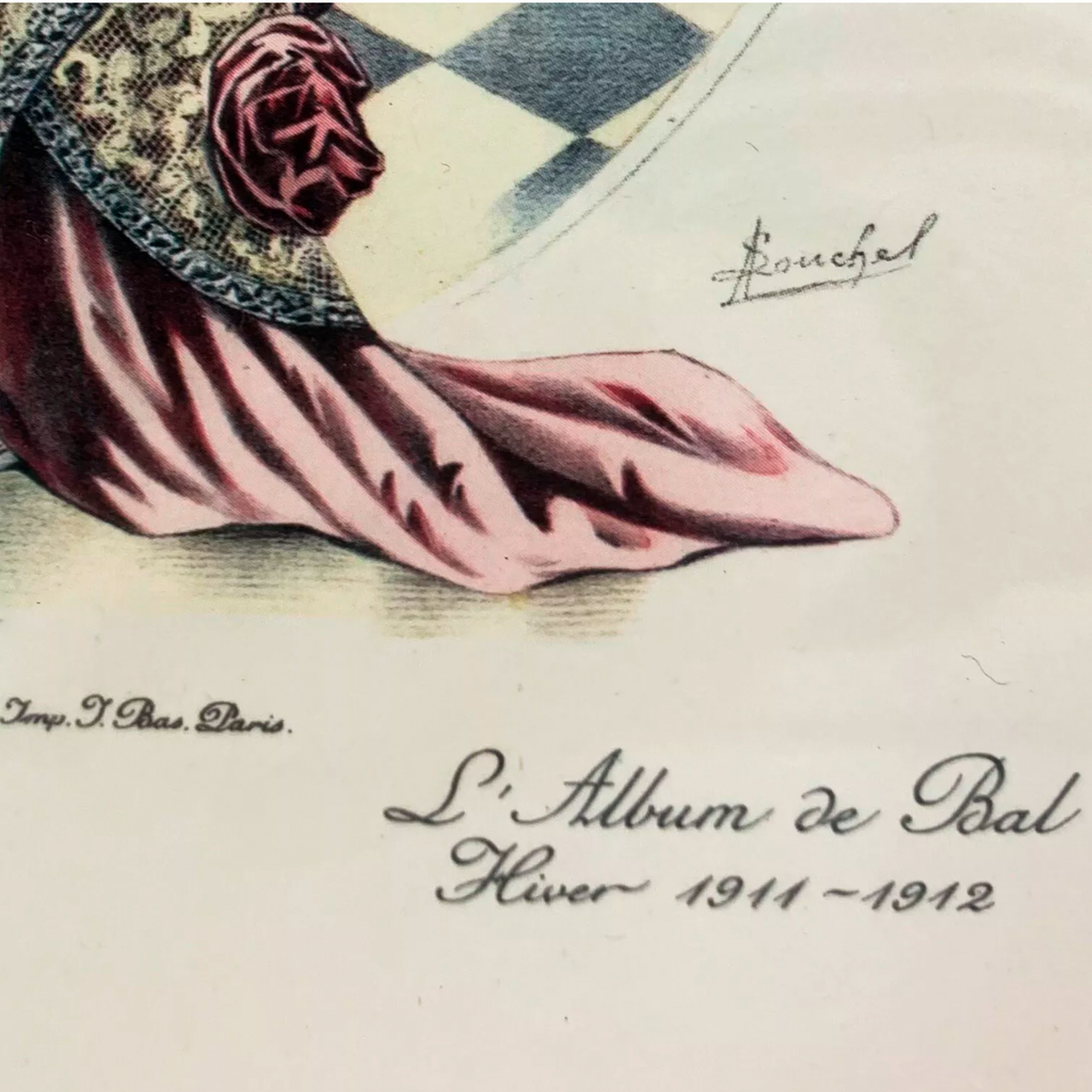 La Femme Chic Alexandre Louchel PARIS Wall Glass