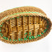Vintage Wicker Straw Rattan Woven Basket Purse Bag