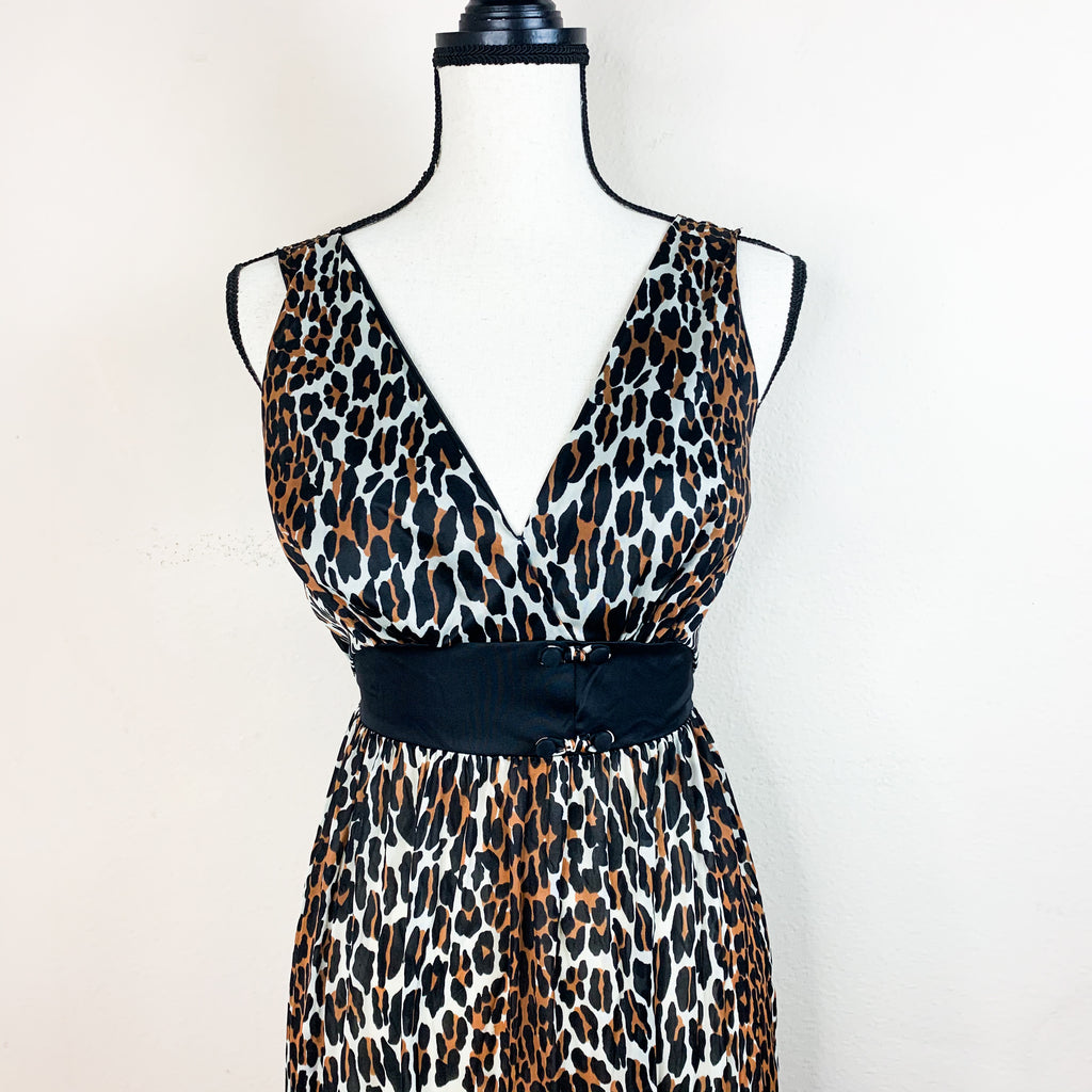 Vintage Vanity Fair Tricot Cheetah Intimates