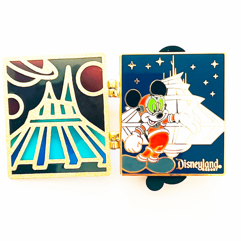 Disney DLR Cast Exclusive Attractions Collection Space Mountain LE 750 Pin