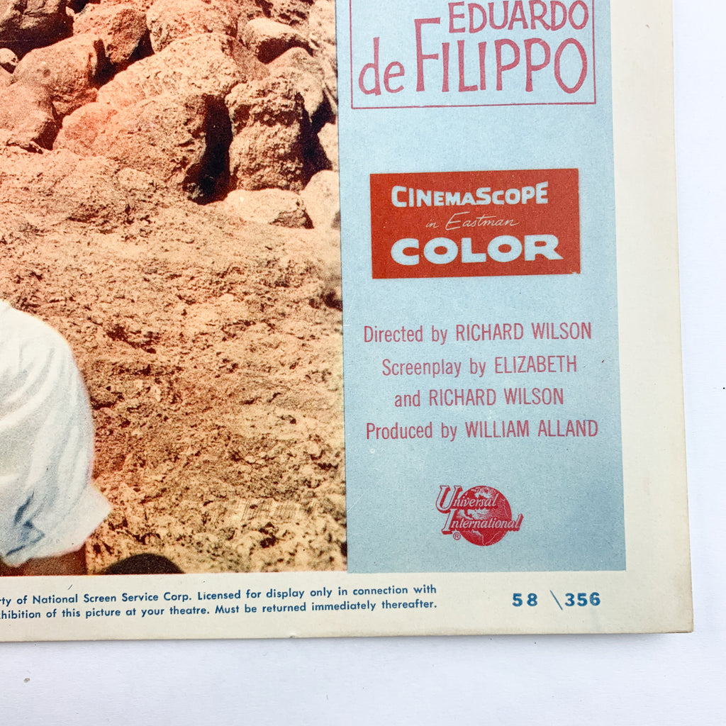 Raw Wind in Eden 1958 CinemaScope Esther Williams Jeff Chandler #4 Lobby Card