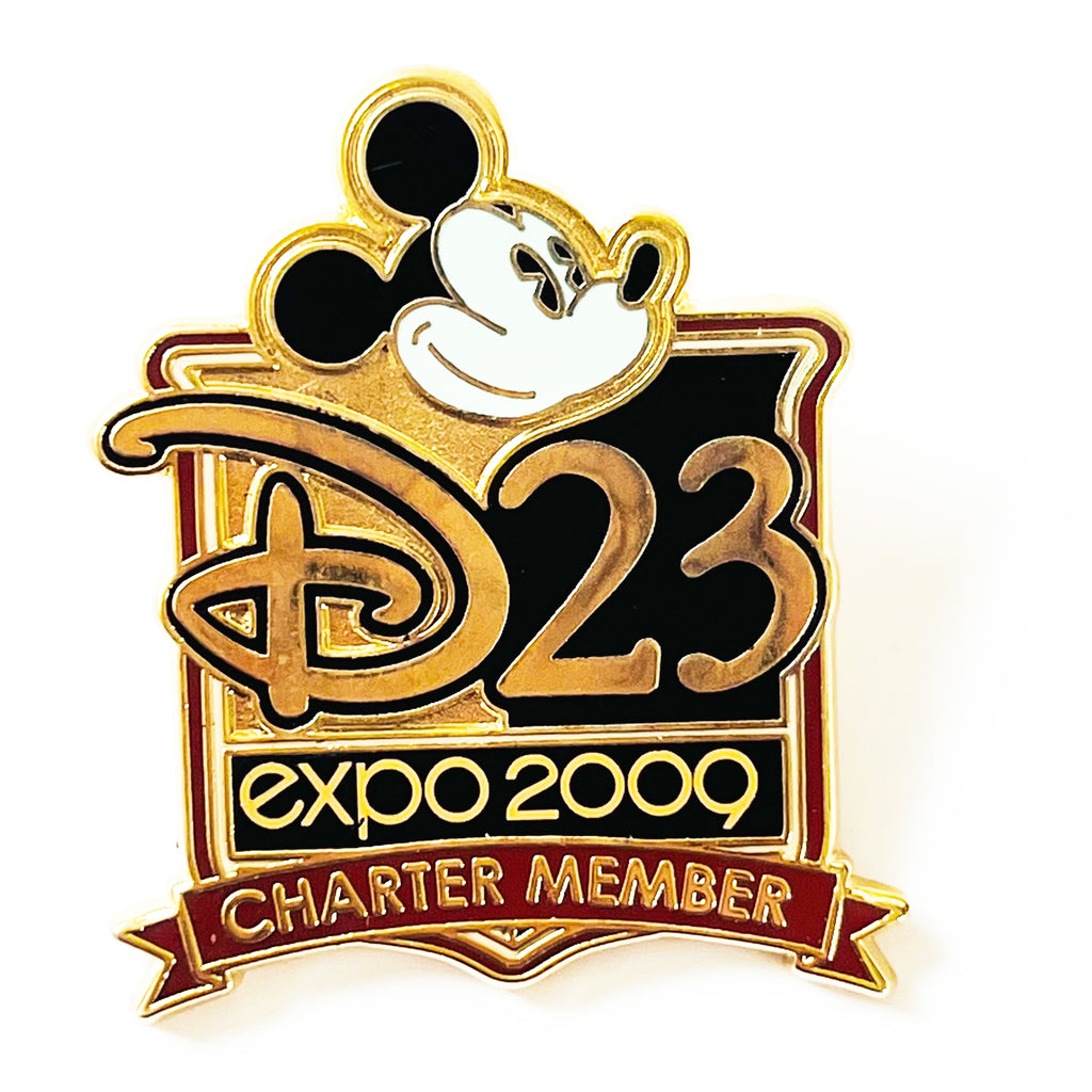 Disney D23 Expo Charter Member Mickey Limited Release Pin