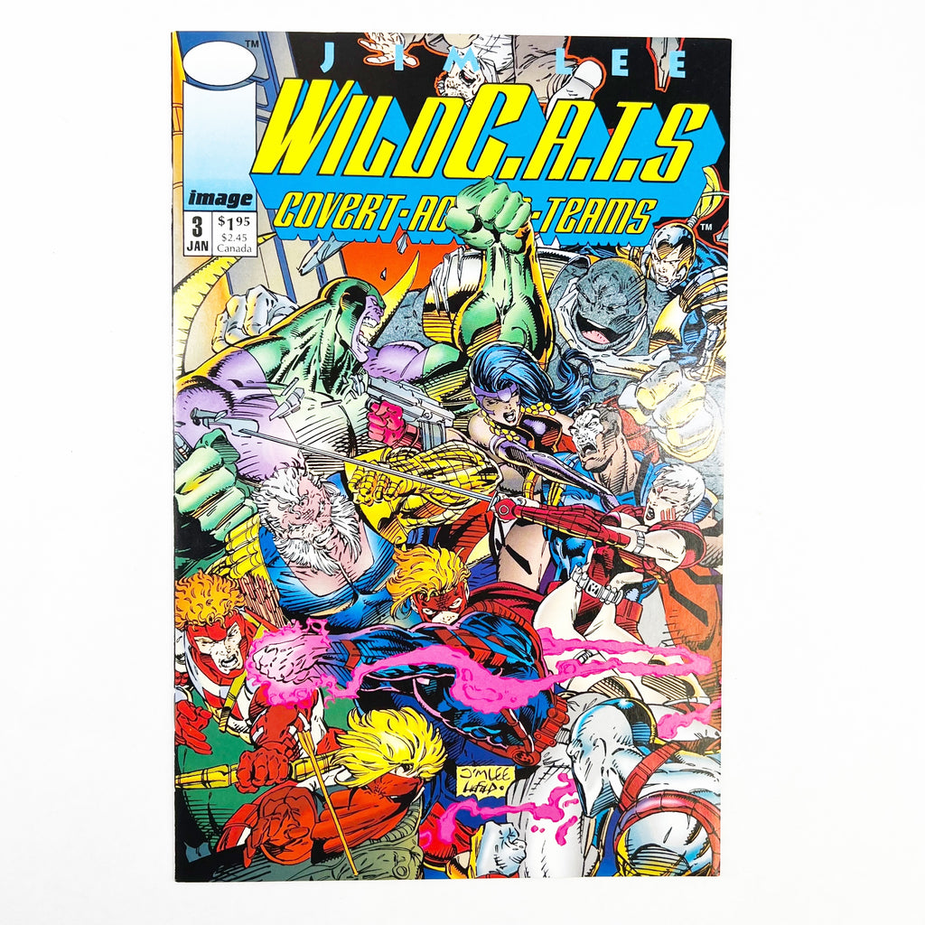 WildC.A.T.S Covert Action Teams #3 (1993) Comic Book