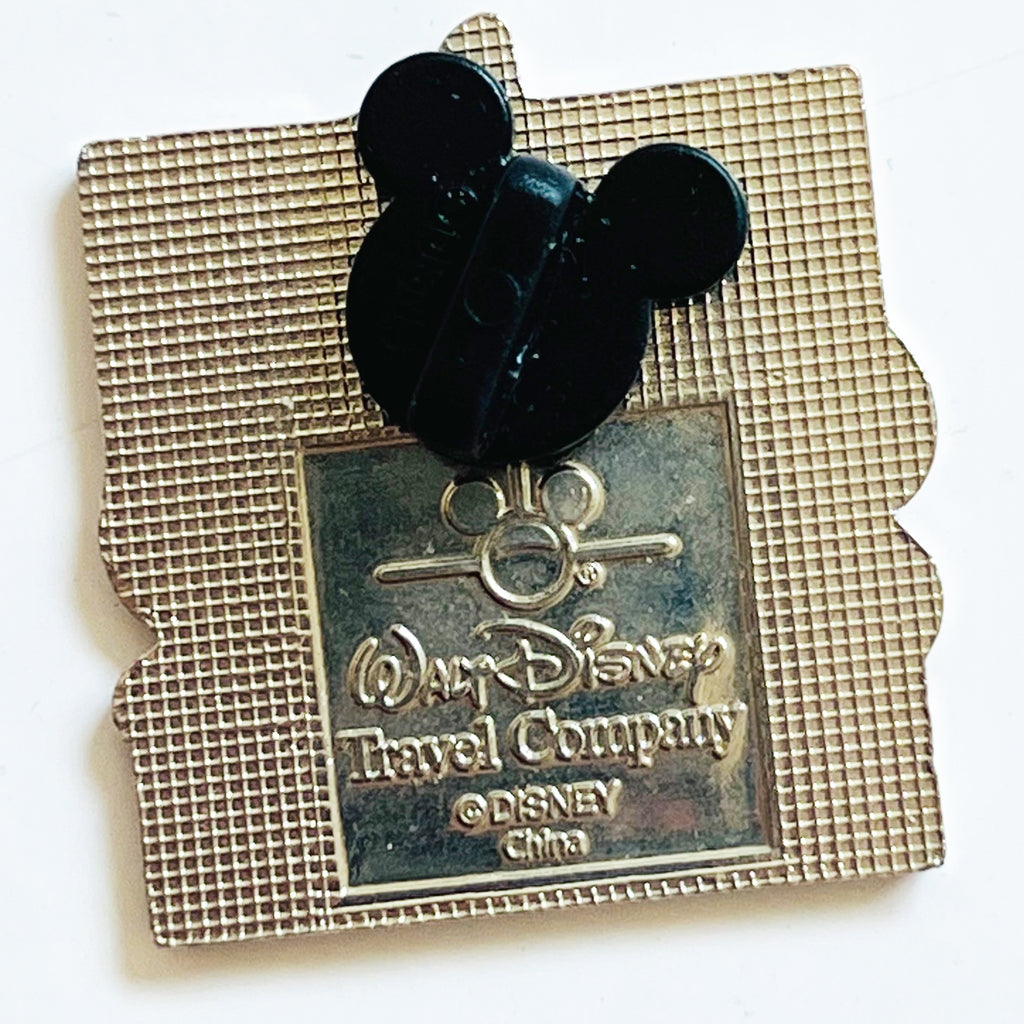 Disney Walt Disney Travel Company CoDisneyland resort Where Dreams Come True Blue Logo Castle Pin