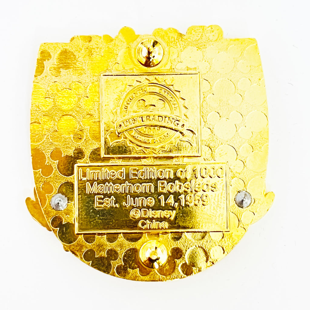 Disney DLR Matterhorn Bobsleds 50th Anniversary Limited Edition 1000 Pin