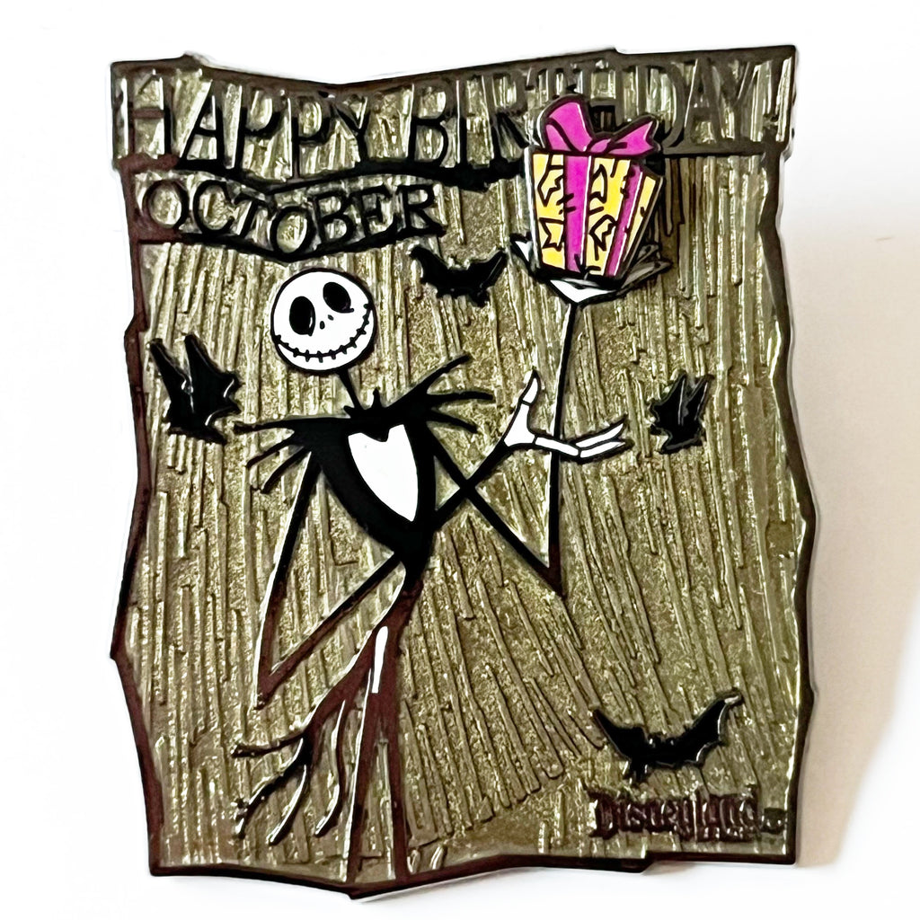 Disney DLR NBC Birthday of the Month 2008 October Jack Skellington LE Pin