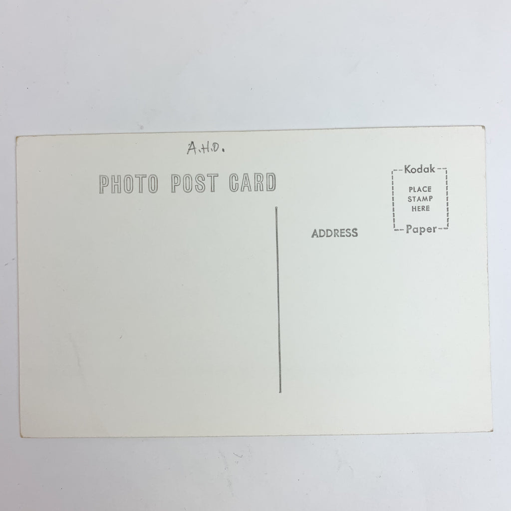 Real Photo On the Mississippi Steamer Admiral at St. Louis Kodak Postcard