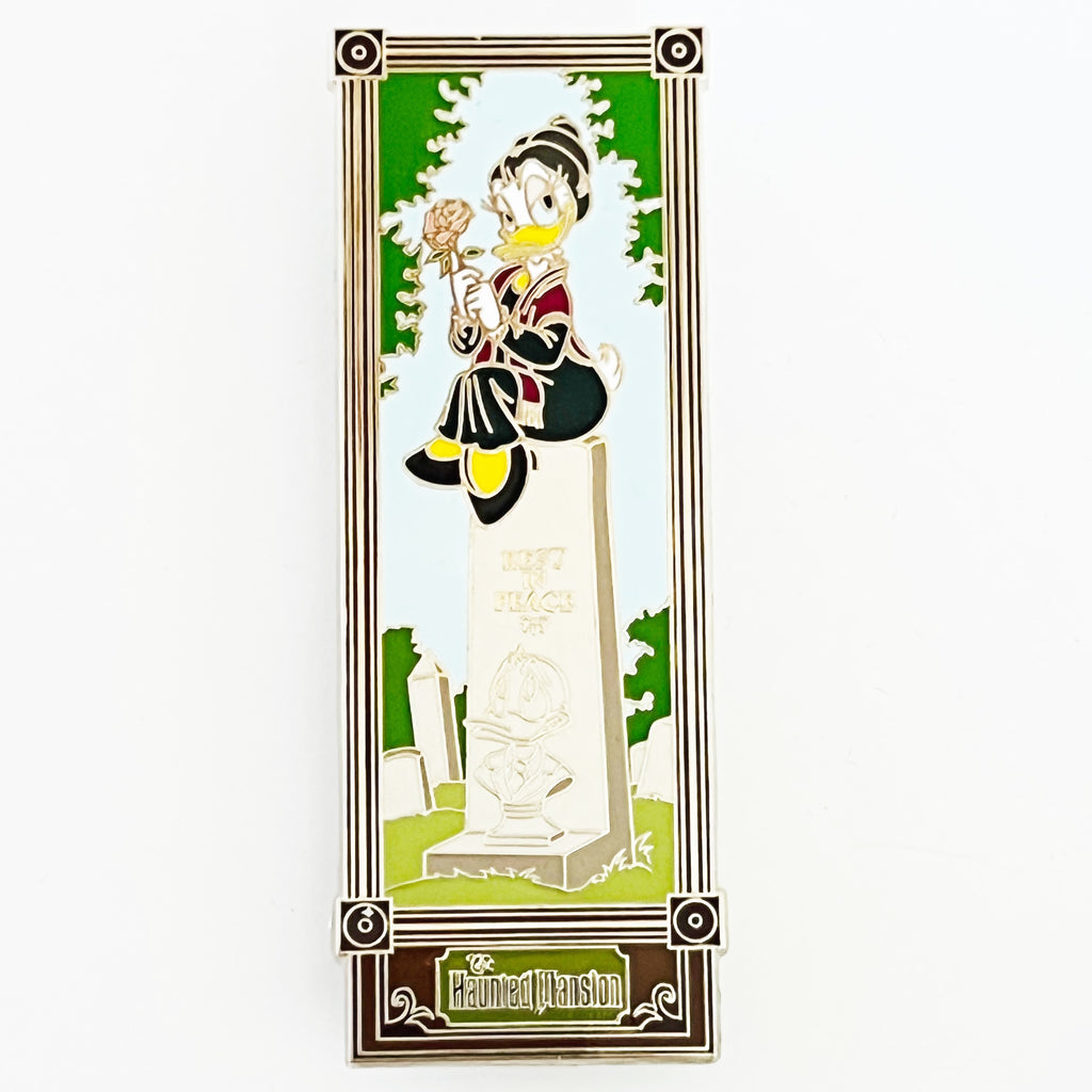Disney Haunted Mansion Characters in Stretching Room Daisy on Tombstone Pin