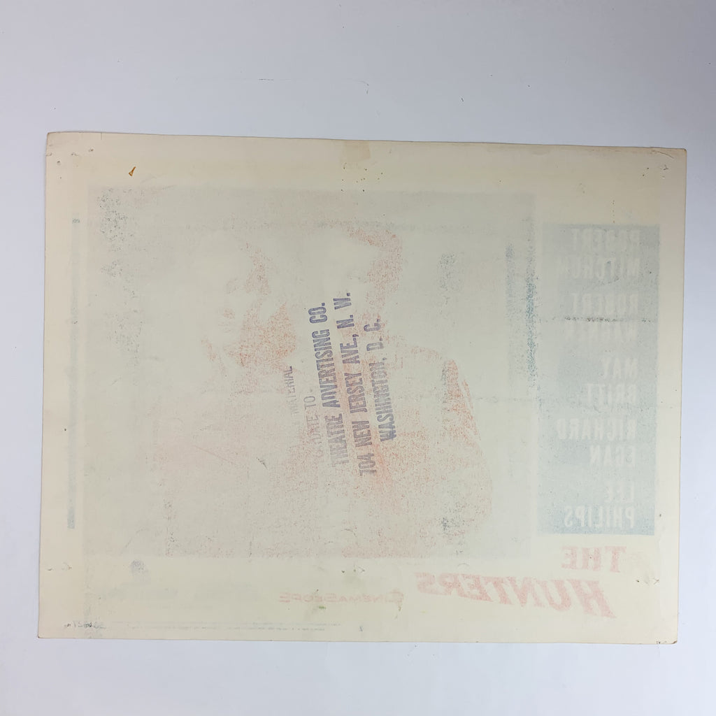 The Hunters 1958 CinemaScope Color by De Luxe Robert Mitchum #2 Lobby Card