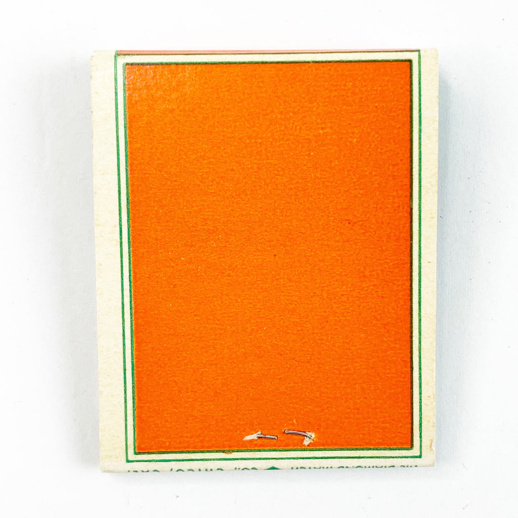 Yosemite California Ahwahnee Hotel Matchbook