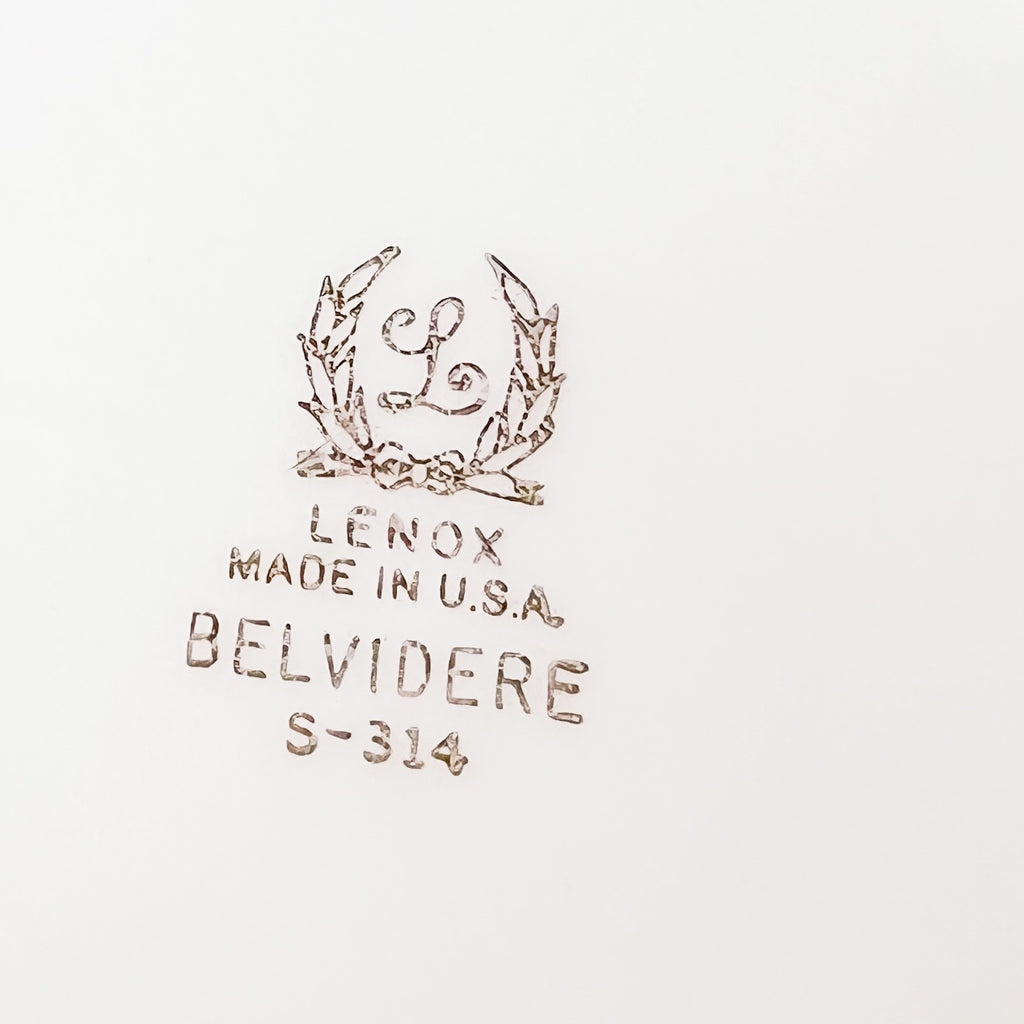 Vintage Lenox Belvidere Dinner Plates