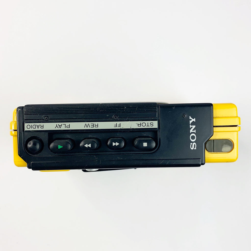 Vintage SONY Walkman Sports WM-F4 Stereo Cassette Player