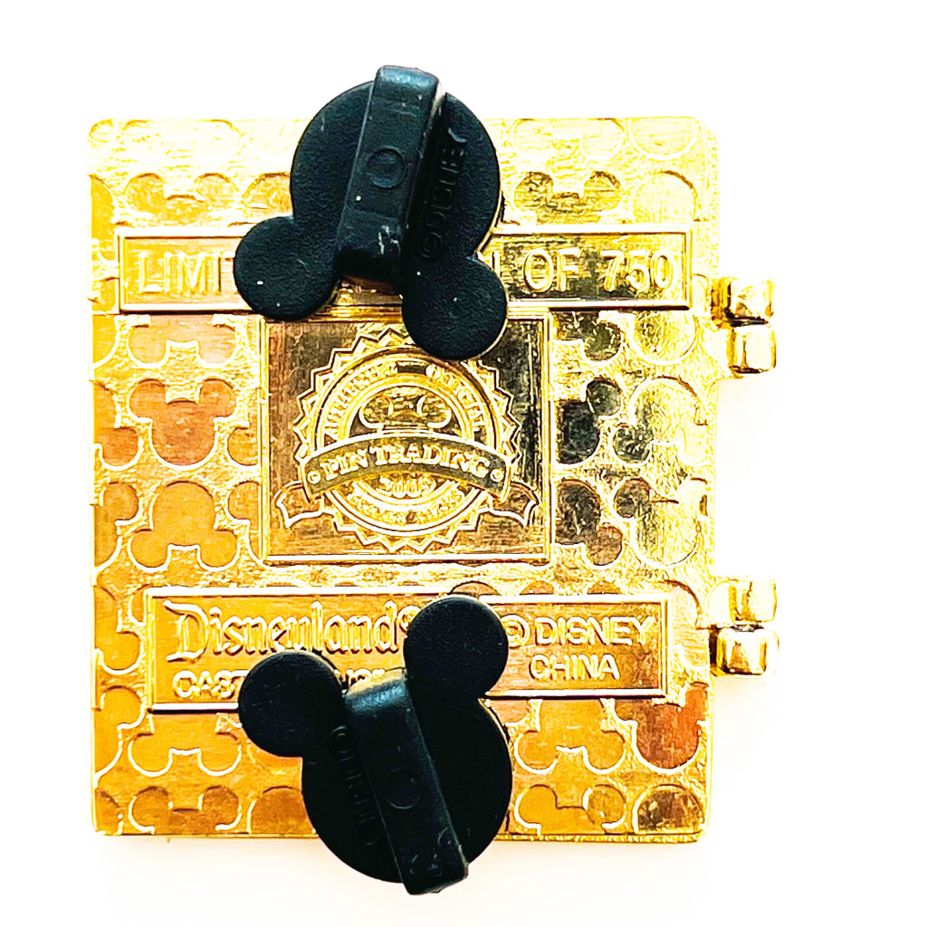 Disney WDW Cast Attractions Stained Glass Chip n Dale Disneyland Train Station LE 750 Pin