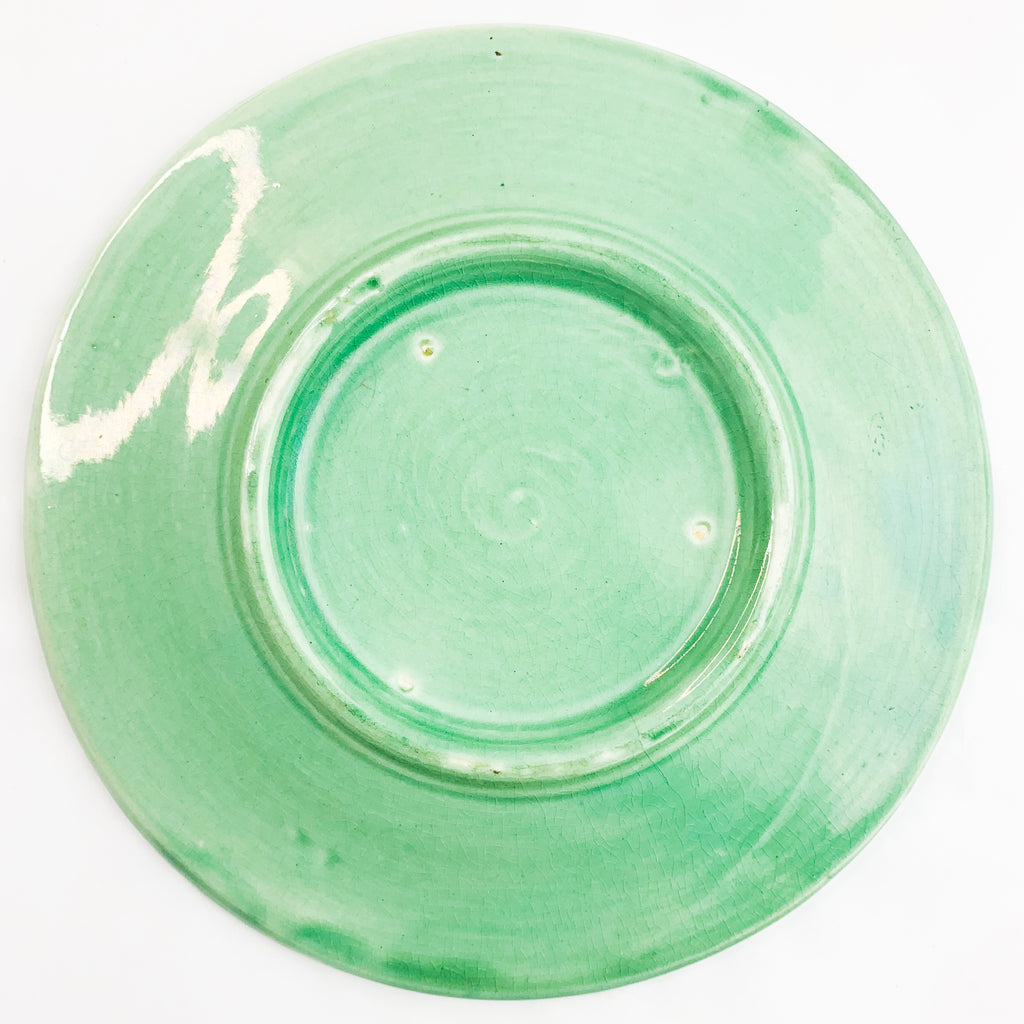 Antique Alphabet Baby Divided Ceramic Plate