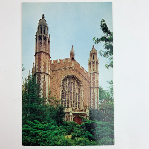 Graham Memorial Chapel St.Louis MO Washington University Postcard