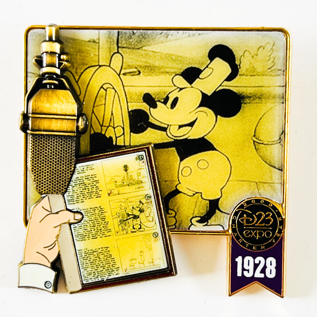 Disney D23 Expo 2009 Disney's Artist Choice 1928 Steamboat Willie LE 1500 Pin