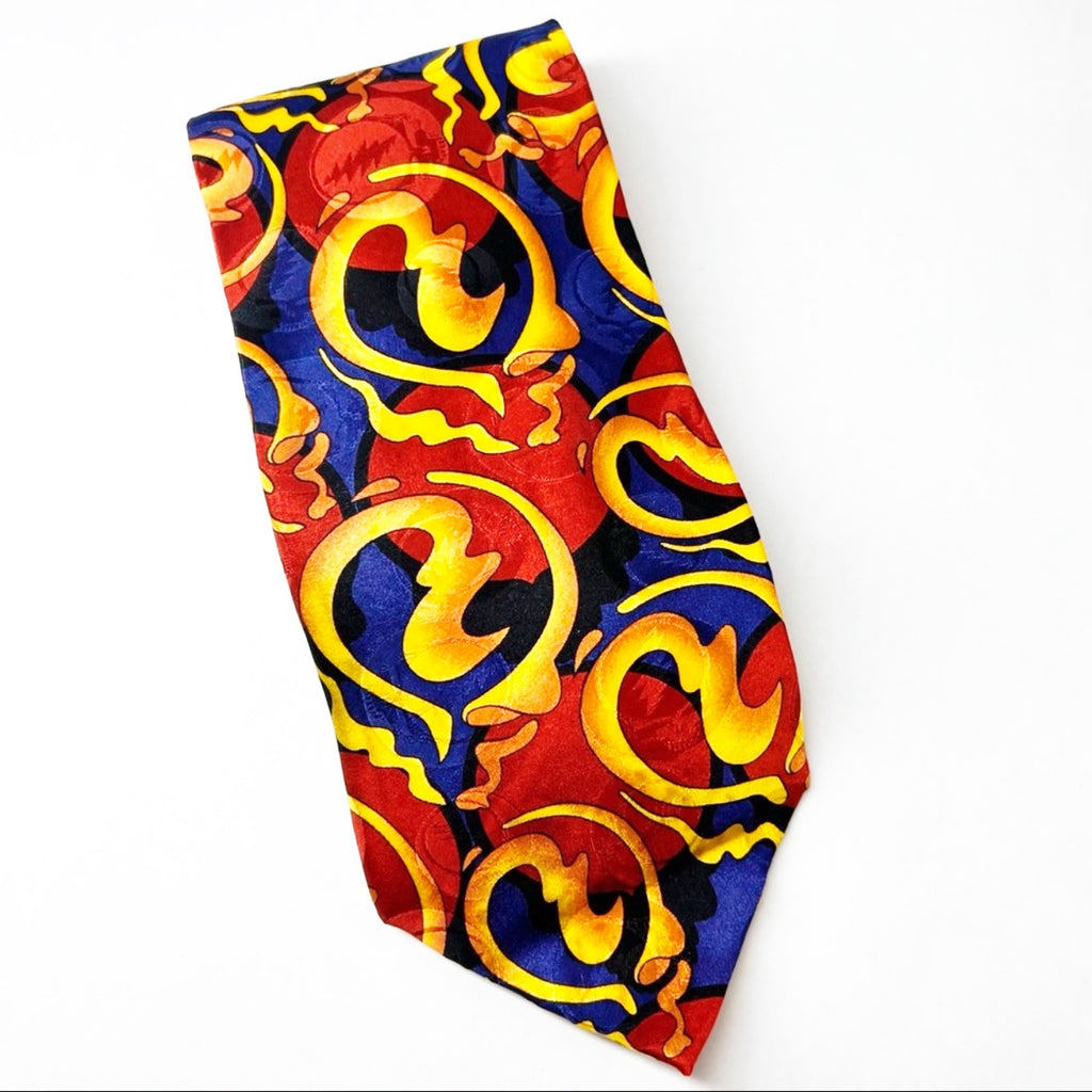 Vintage Grateful Dead Steal Your Face First Set Silk Tie