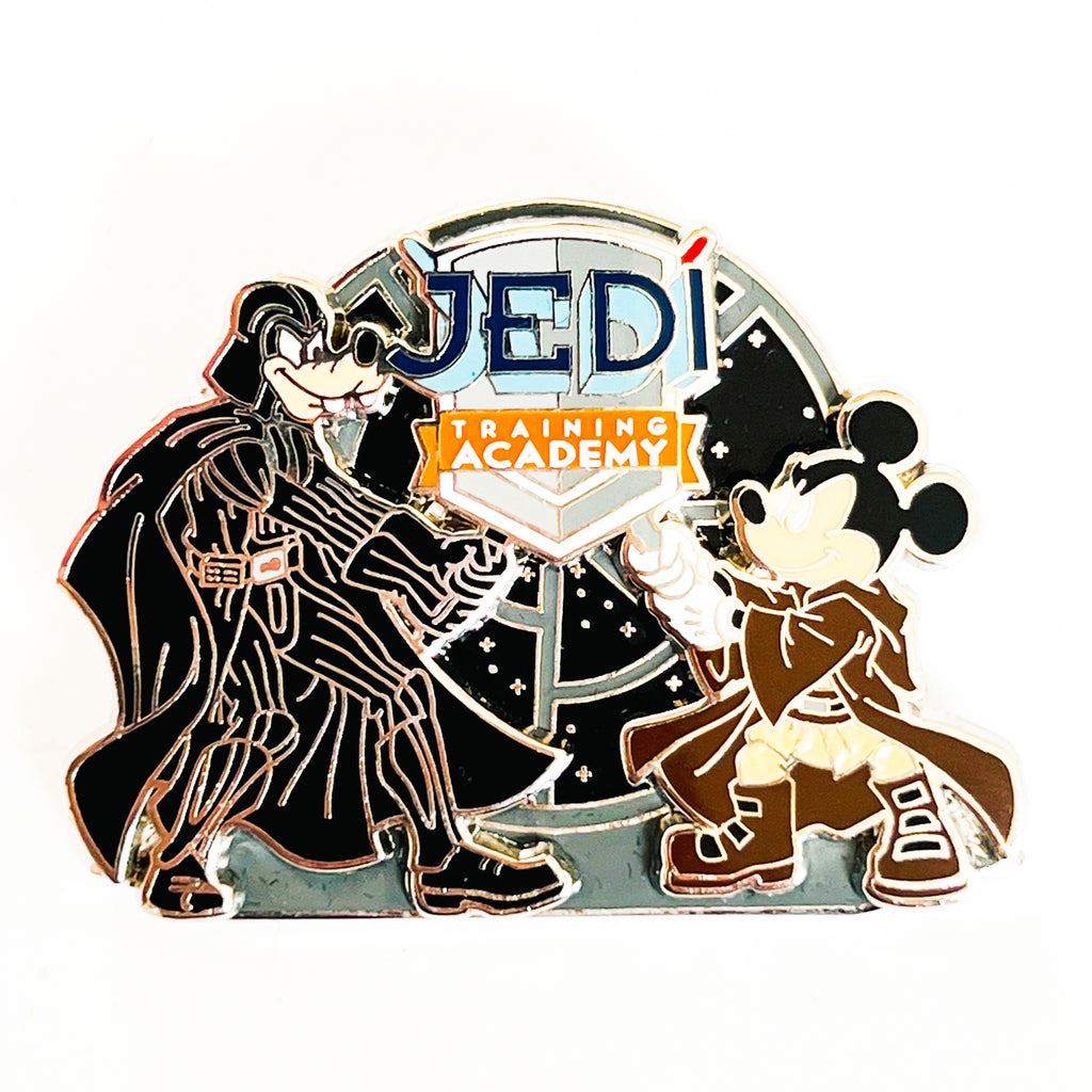 Disney Star Wars Jedi Training Academy Mickey Jedi with Goofy as Darth Pin