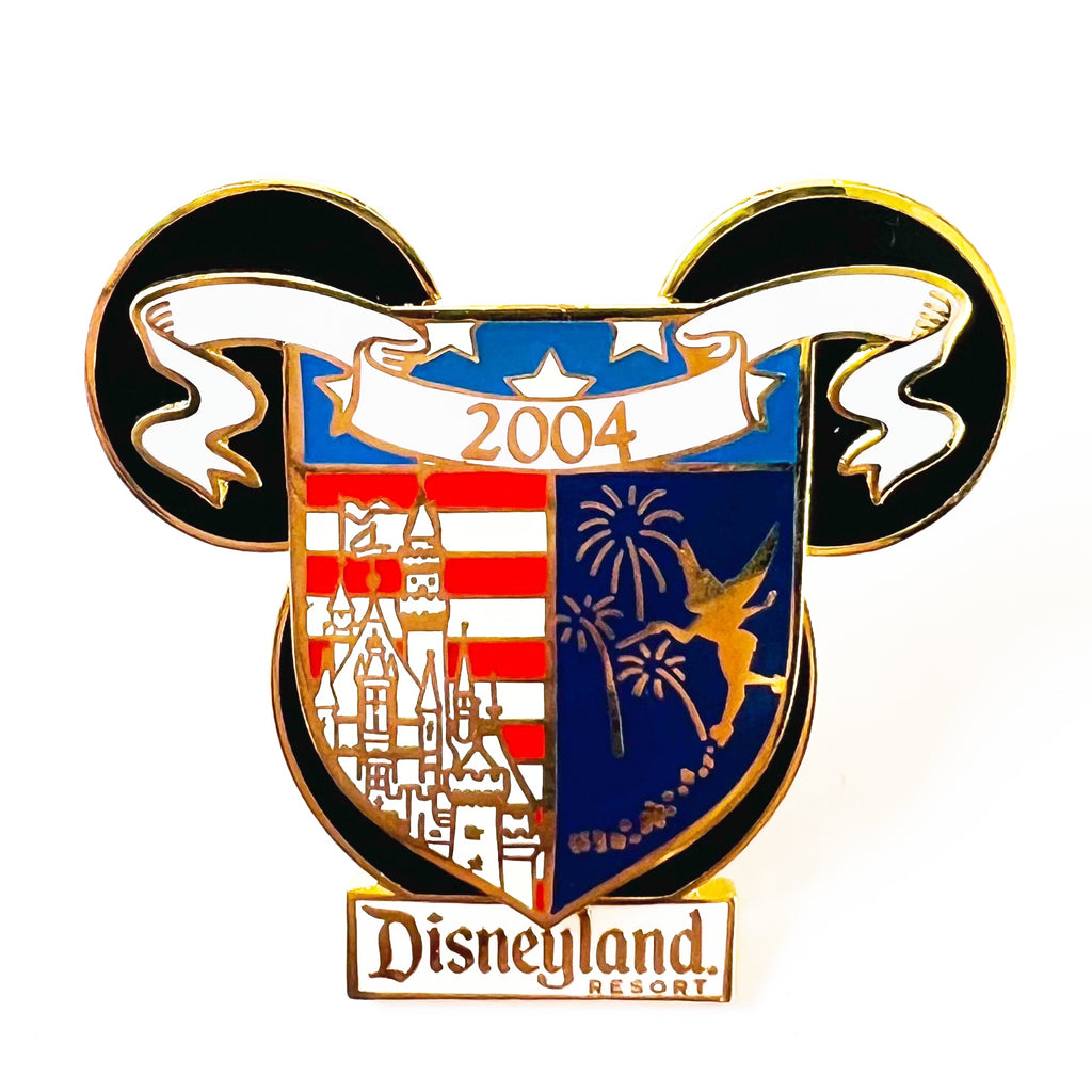 Disney Cast Exclusive Disneyland Patriotic Shield Tinker Bell Pin