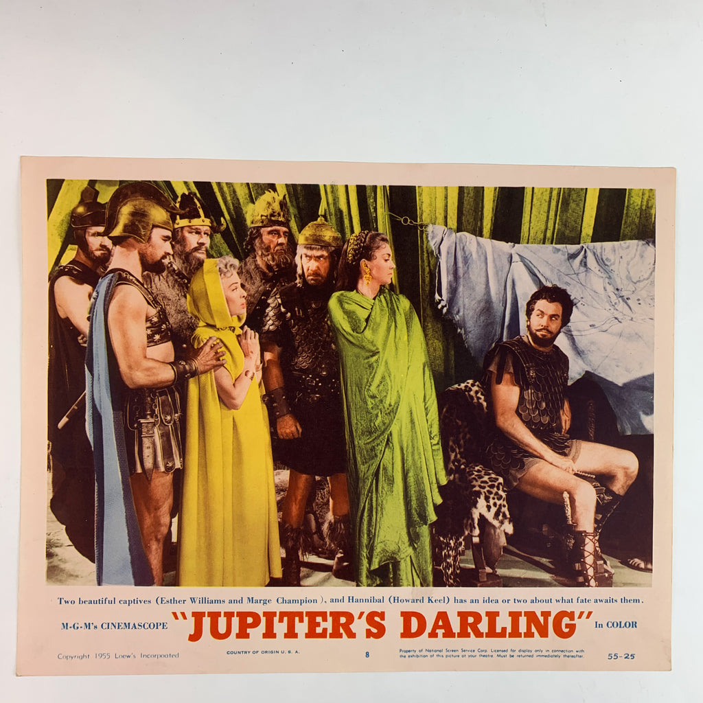 Jupiter's Darling 1955 MGM Cinemascope Esther Williams Lobby Card
