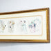 Vintage Gallery Graphics 1990 Framed Angel Print