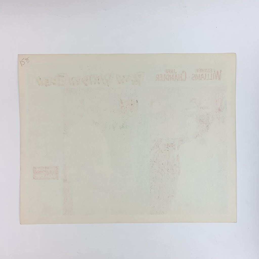 Raw Wind in Eden 1958 CinemaScope Esther Williams Jeff Chandler #5 Lobby Card