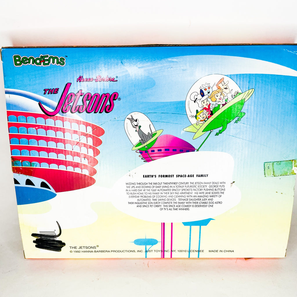Vintage 1992 The Jetsons Bendems Hanna Barbera 4 Piece Set