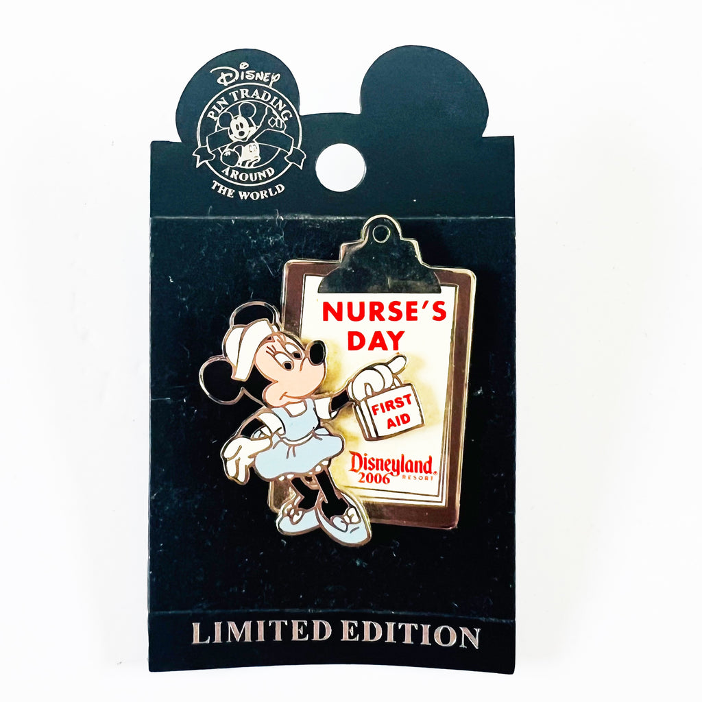 Disney DLR Nurses Day 2006 Minnie First Aid Medical Doctor Surgeon Rescue LE Pin